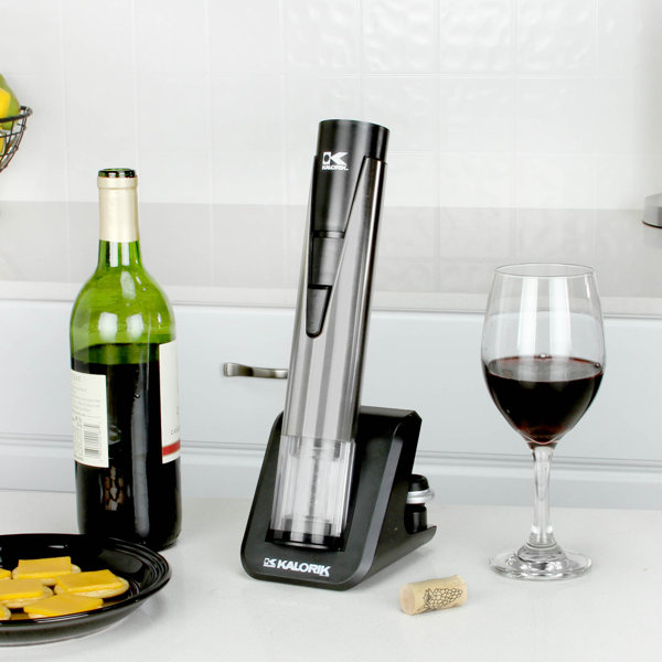 Kalorik 2in1 Stainless Steel Wine Opener & Preserver & Reviews Wayfair